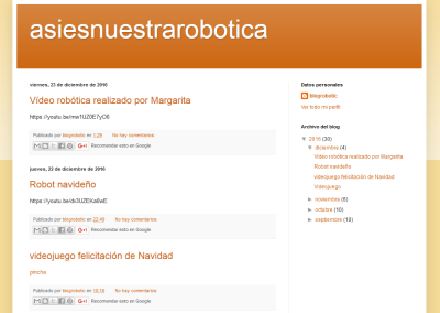 Blogs de Robótica